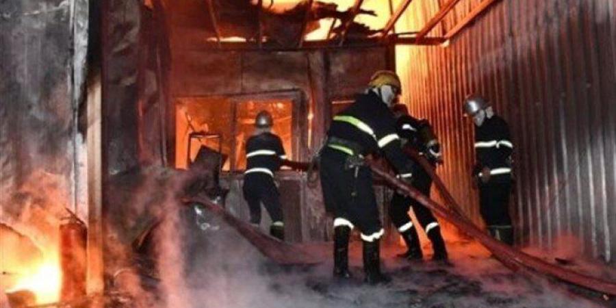 السيطرة على حريق مخزن نشارة وورشة في المنوفية - تواصل نيوز