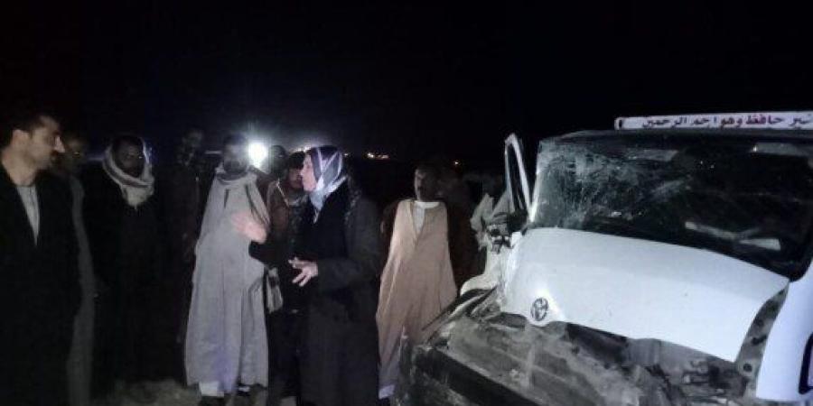 ننشر أسماء الـ11 شخصاً في حادث تصادم بصحراوي المنيا - تواصل نيوز