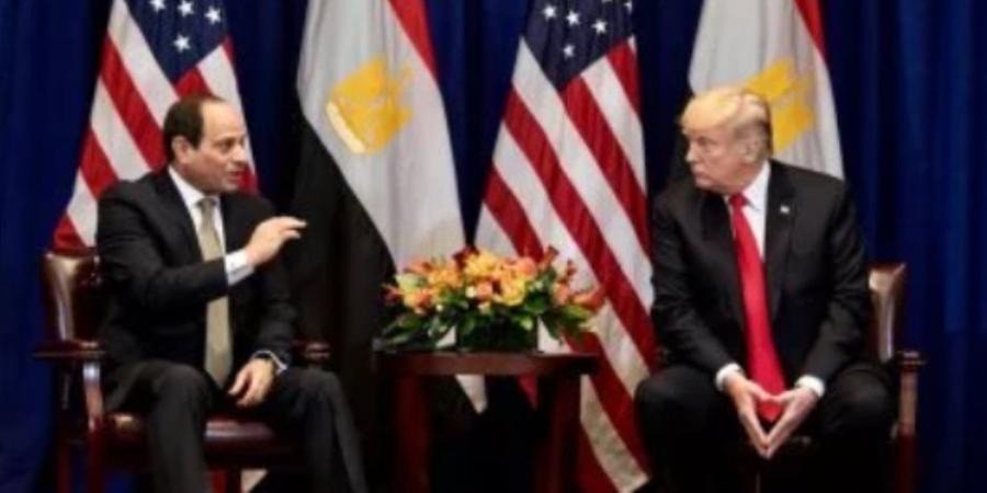 ترامب يبعث برسالة شكر للرئيس السيسى على جهوده في وقف إطلاق النار بغزة - تواصل نيوز