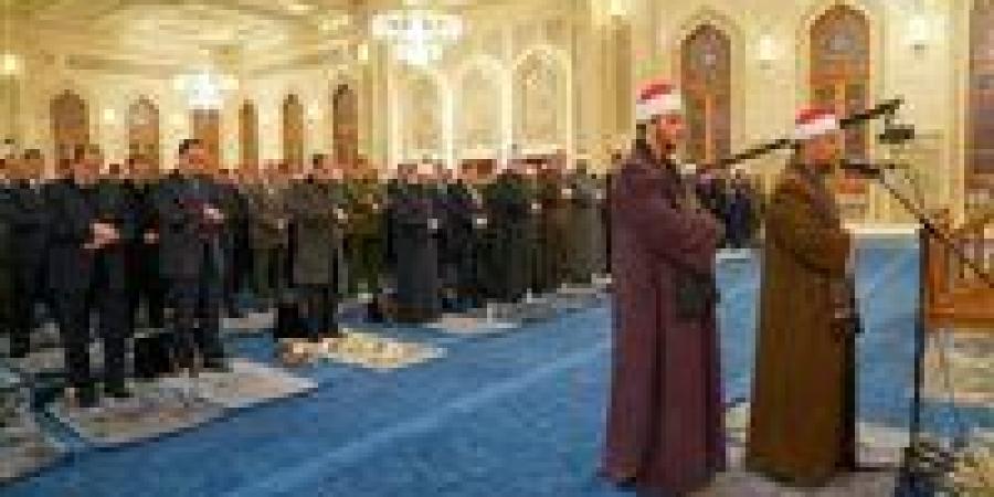 أول تعليق للشيخ أشرف سيف متسابق دولة التلاوة بعد إمامته المصلين بحضور الرئيس السيسي - تواصل نيوز