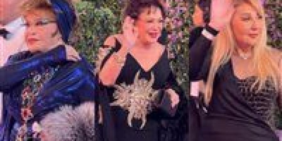 لبلبة ونادية الجندي وصفية العمري.. تألق جيل الكبار في حفل Joy Awards - تواصل نيوز