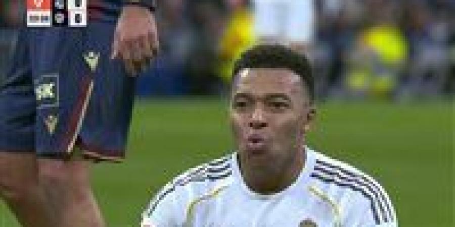 الريال ضد ليفانتي.. مبابي يسجل الهدف الأول لـ ريال مدريد أمام ليفانتي في الدوري الإسباني - تواصل نيوز