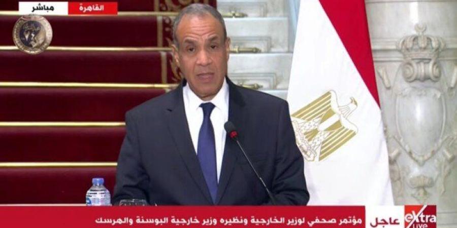 وزير الخارجية: الرئيس السيسي يقدر اهتمام الرئيس ترامب بقضية مياه النيل - تواصل نيوز