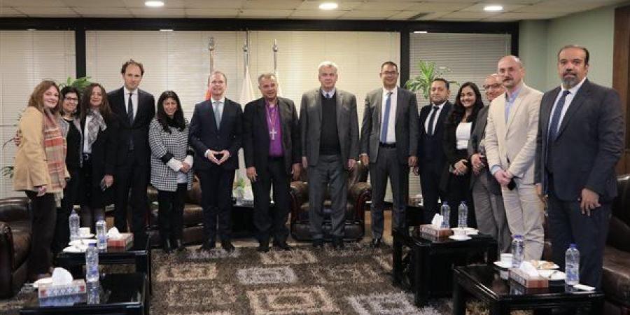 رئيس الطائفة الإنجيلية يستقبل مفوض الحكومة الألمانية وسفير ألمانيا بالقاهرة - تواصل نيوز