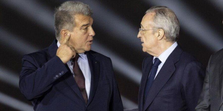 تقرير إسباني يكشف دور فلورنتينو بيريز في عودة لابورتا لرئاسة برشلونة - تواصل نيوز