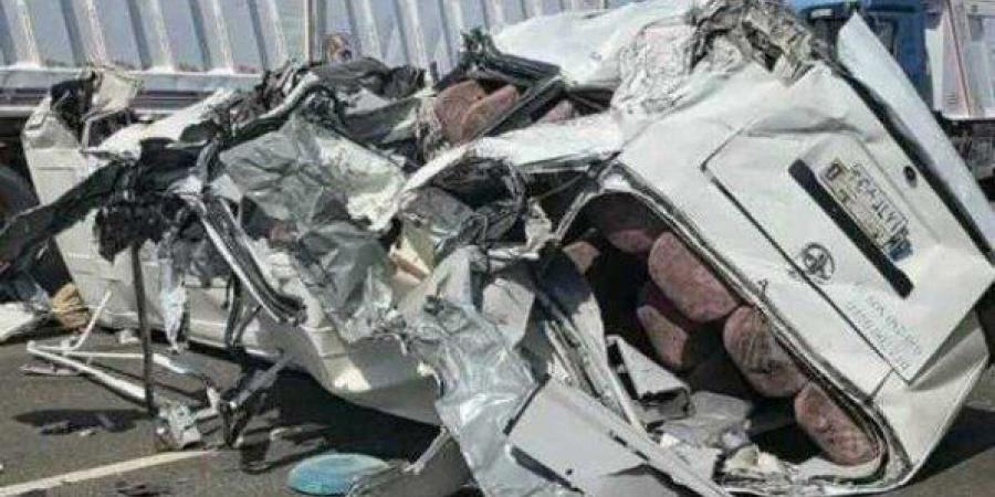 مصرع سيدة وإصابة 5 أخرين في حادث مروع أعلى طريق البحر الأحمر - تواصل نيوز