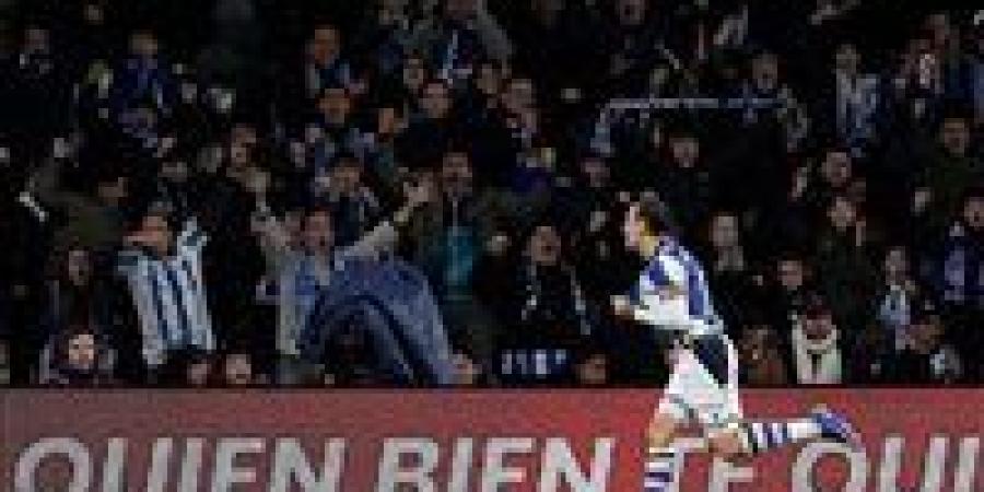 ريال سوسيداد ضد برشلونة.. العارضة وتقنية الفيديو تهدي ريال سوسيداد الفوز على برشلونة (1/2) في الدوري الإسباني - تواصل نيوز