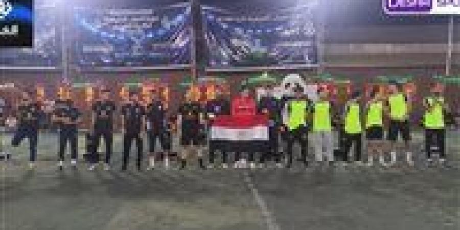 دورة العراب للتطوير العقاري.. تعادل مثير بنتيجة 5-5 في افتتاح الدورة الصيفية بميت عنتر وسط حضور جماهيري كبير - تواصل نيوز