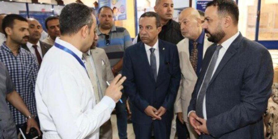 محافظ المنوفية يفتتح عيادات التأمين الصحي الجديدة بحي غرب شبين الكوم - تواصل نيوز
