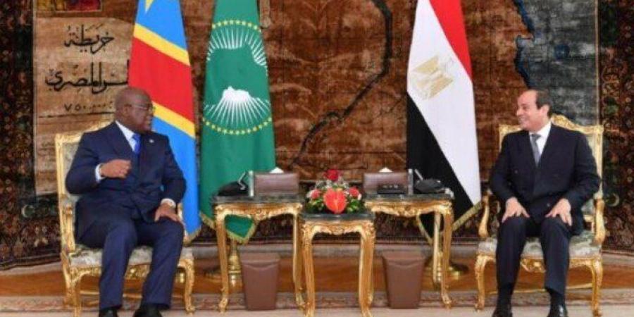 مباحثات ثنائية بين الرئيس السيسي ونظيره الكونغولي لتعزيز التعاون بين البلدين - تواصل نيوز