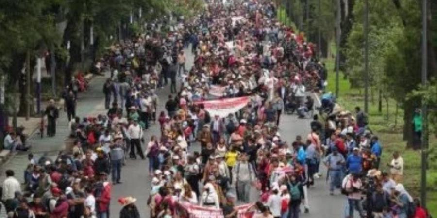 احتجاجات حاشدة فى المكسيك قبل مونديال 2026 والسلطات تنشر قوات مكافحة الشغب .. فيديو - تواصل نيوز