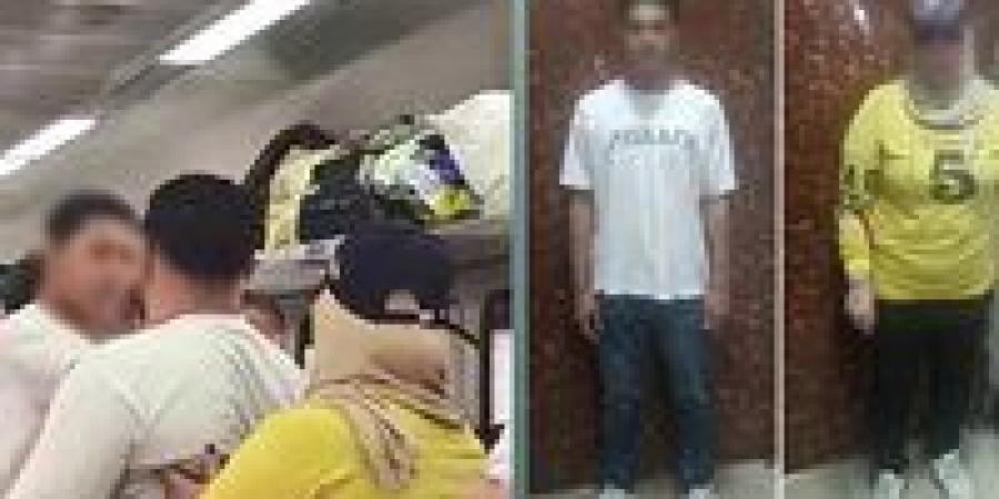 القبض على رجل وسيدة لتشاجرهما بسبب مقعد قطار بورسعيد - سوهاج - تواصل نيوز