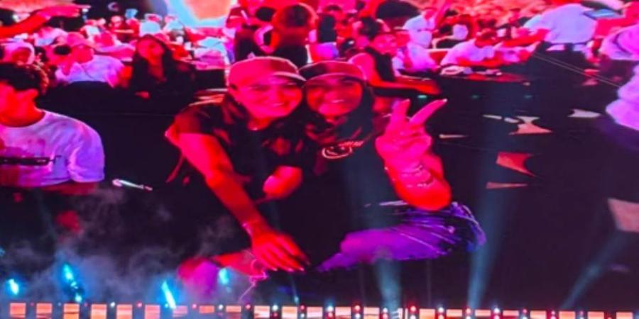 ريهام عبد الغفور ودينا الشربينى وصبا مبارك يحضرون فى Egyptian Fan Zone بالعاصمة الجديدة - تواصل نيوز