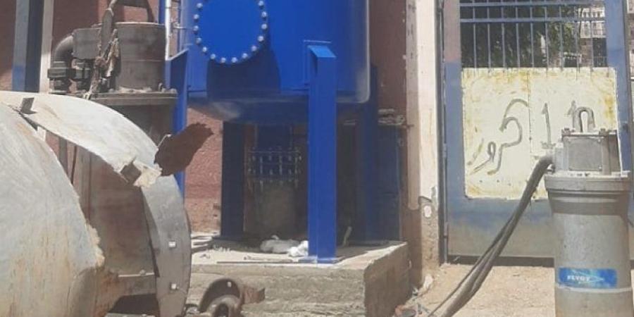 بدء التشغيل التجريبي للمطرقة المائية بمحطة الصرف رقم 11 في أسوان - تواصل نيوز