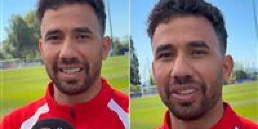 تريزيجيه لـ تحيا مصر: ان شاء الله نرفع اسم بلدنا بكرة.. وحمزة عبد الكريم هيكون من اهم مهاجمين العالم - تواصل نيوز