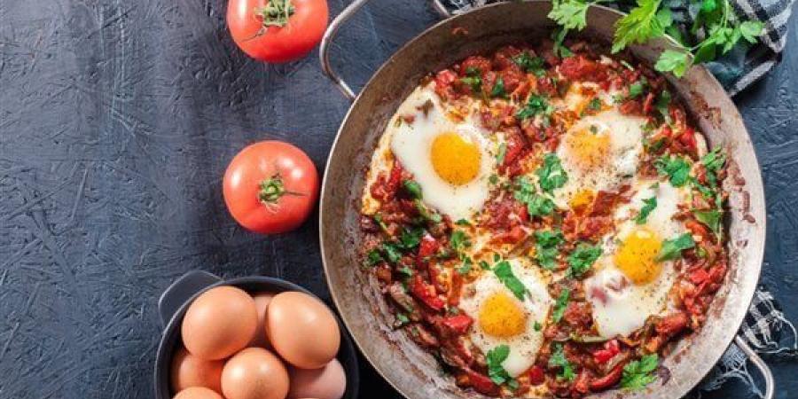 طريقة تحضير الشكشوكة بالبيض بالخطوات - تواصل نيوز