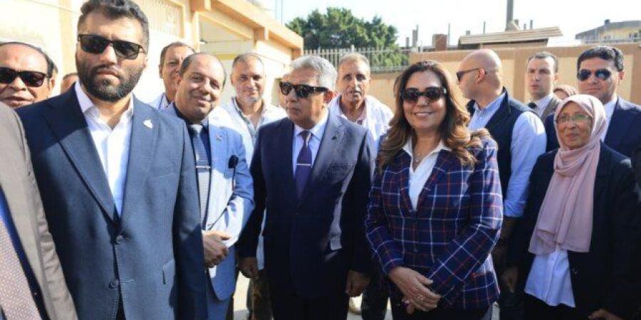 وزيرة التنمية المحلية ومحافظ الدقهلية يفتتحان أعمال تطوير مجزر بلقاس - تواصل نيوز
