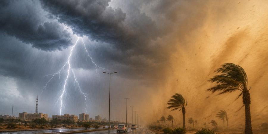 أمطار رعدية ورياح وأتربة.. تفاصيل حالة الطقس اليوم الثلاثاء - تواصل نيوز
