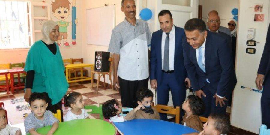 محافظ القليوبية يفتتح المركز التكنولوجي بالوحدة المحلية لقرية ترسا - تواصل نيوز