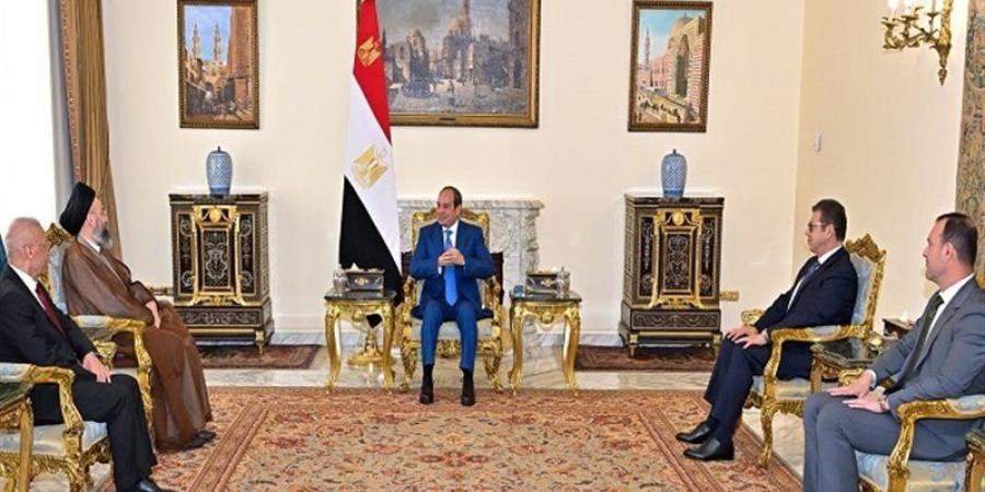 تفاصيل مباحثات السيسي ورئيس تيار الحكمة العراقي (فيديو) - تواصل نيوز