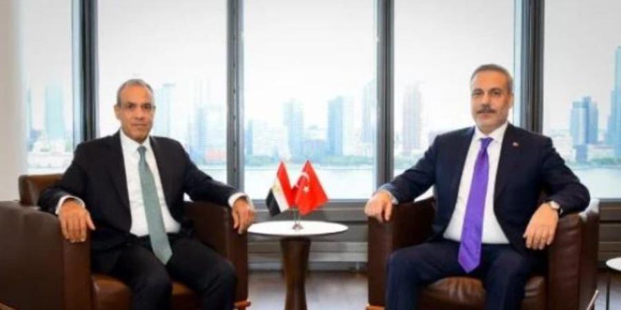 وزير الخارجية يبحث مع نظيره التركى العلاقات الثنائية وملفات المنطقة - تواصل نيوز