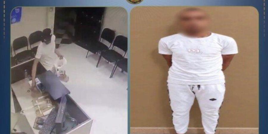 ضبط لص عيادة الفيوم بعد تداول فيديو سرقة حقيبة ممرضة - تواصل نيوز