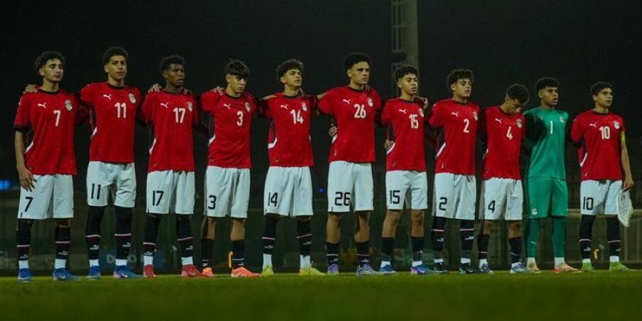منتخب الناشئين في مواجهة صعبة أمام إنجلترا اليوم في دورة الصداقة بسويسرا - تواصل نيوز