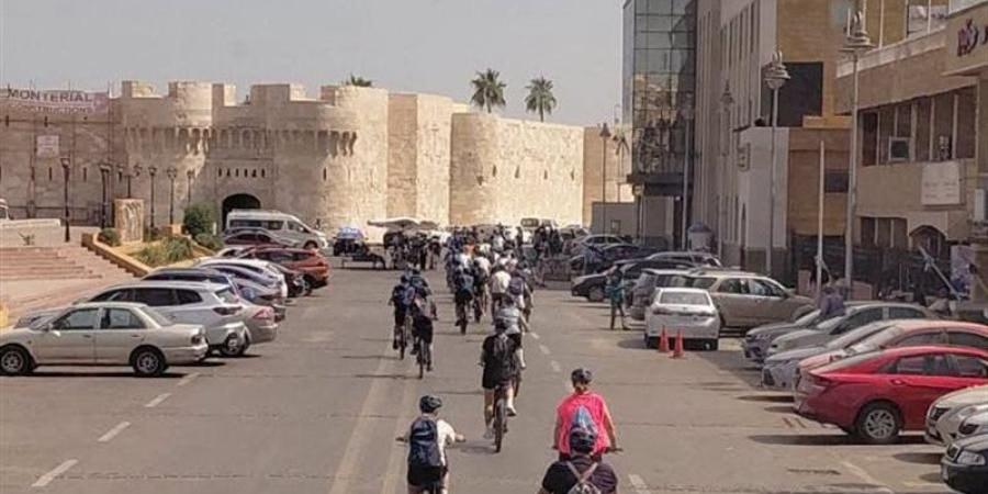 جولة بالدرجات لفوج سياحي ألماني ينطلق من ميناء الإسكندرية - تواصل نيوز