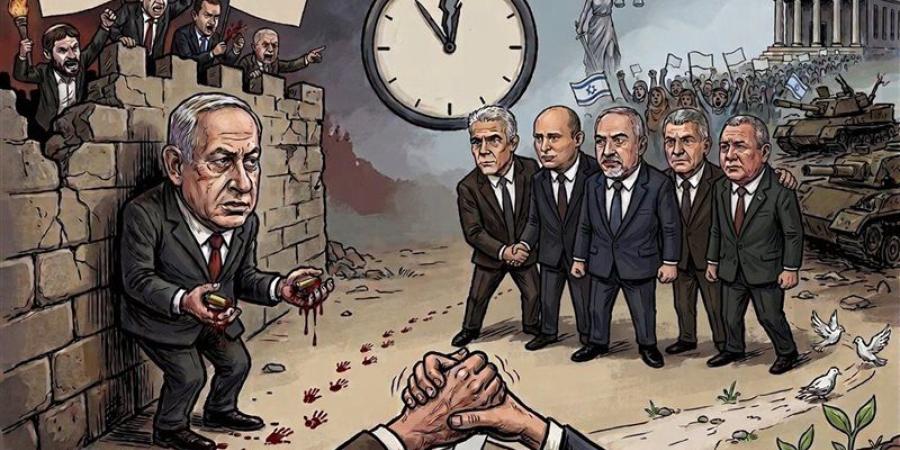 تاجر الحروب في مواجهة تحالف المعارضة.. نتنياهو يوحد خصومه انتخابيا.. كتلته تتمسك بالحرب وتفكيك السلطة الفلسطينية.. ودفن حل الدولتين للبقاء بالسلطة - تواصل نيوز