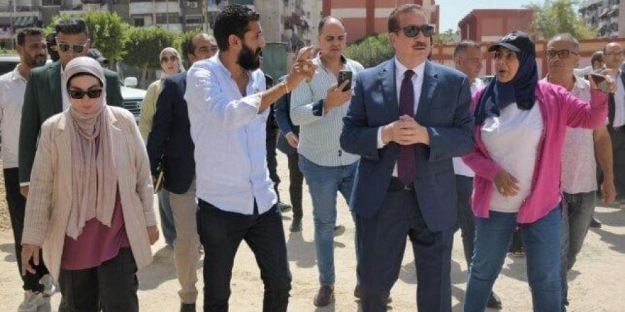 محافظ بورسعيد يتفقد أعمال تطوير محيط مجمع المدارس ومنطقة منخفض التكاليف - تواصل نيوز