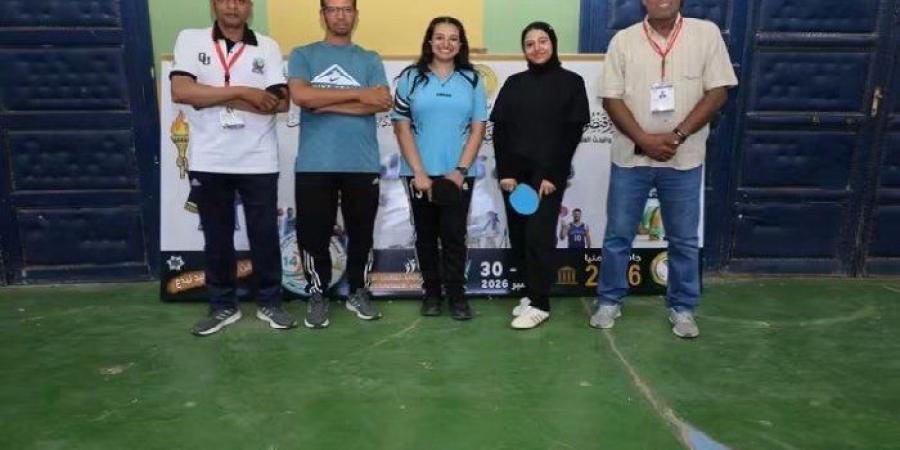 ضمن منافسات أسبوع شباب الجامعات.. تألق لاعبات جامعة قنا في تنس الطاولة - تواصل نيوز