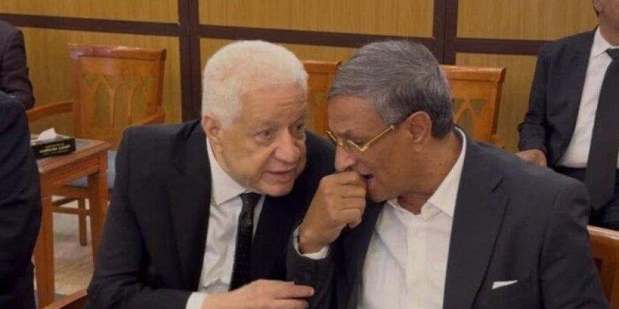 مرتضى منصور يطلب الجلوس بجوار مصطفى يونس في عزاء المستشار أحمد الزند «فيديو» - تواصل نيوز