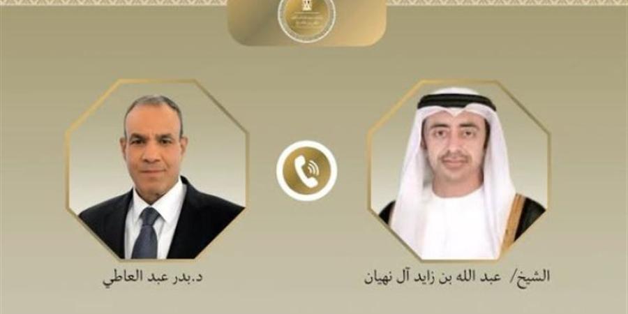 وزير الخارجية يبحث مع نظيره الإماراتي العلاقات الثنائية وتطورات الأوضاع في المنطقة - تواصل نيوز
