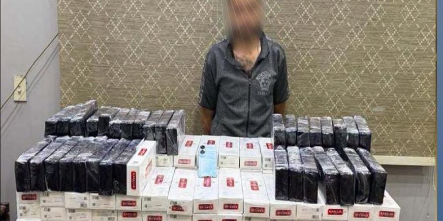 ضبط 2000 عبوة سجائر مهربة ومجهولة المصدر في القاهرة - تواصل نيوز