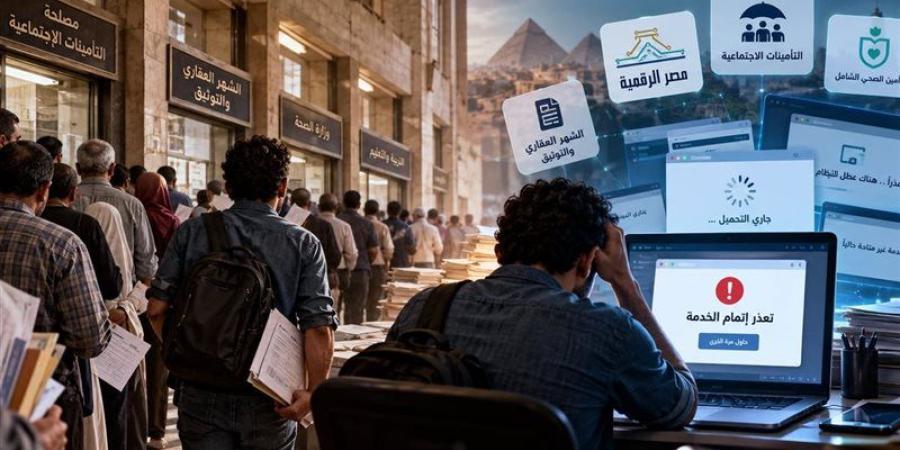 التحول الرقمي في مصر تحت الاختبار.. المواطن ينتقل من طوابير المصالح الحكومية إلى أعطال السيستم.. خدمات إلكترونية كثيرة ومشكلات متراكمة من التأمينات والصحة إلى التعليم والجامعات - تواصل نيوز