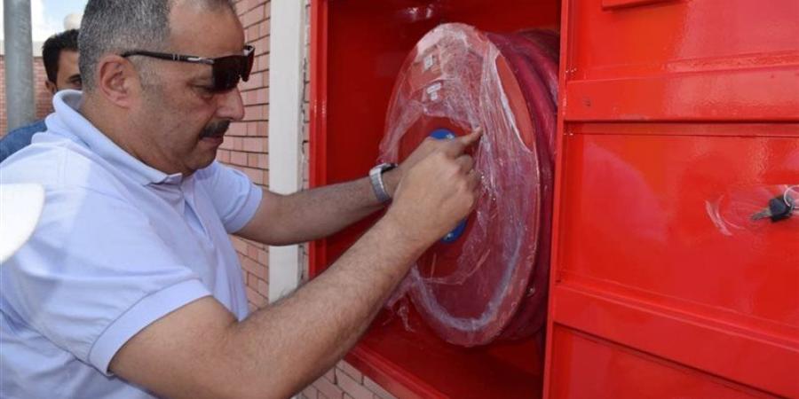 رئيس مياه القناة يتفقد رافع صرف السماكين بأبو صوير(صور) - تواصل نيوز