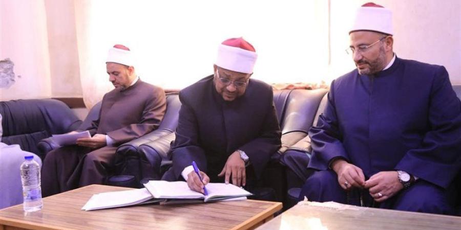 أمين البحوث الإسلامية ومساعديه يتفقدون منطقة وعظ شمال سيناء - تواصل نيوز
