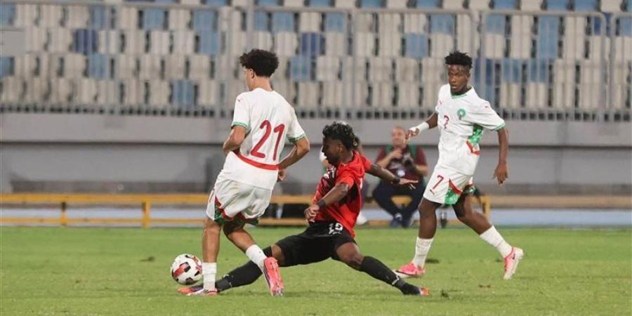 المغرب يفوز على مصر 2-0 ويتأهل رسميا لأمم أفريقيا للشباب (صور) - تواصل نيوز