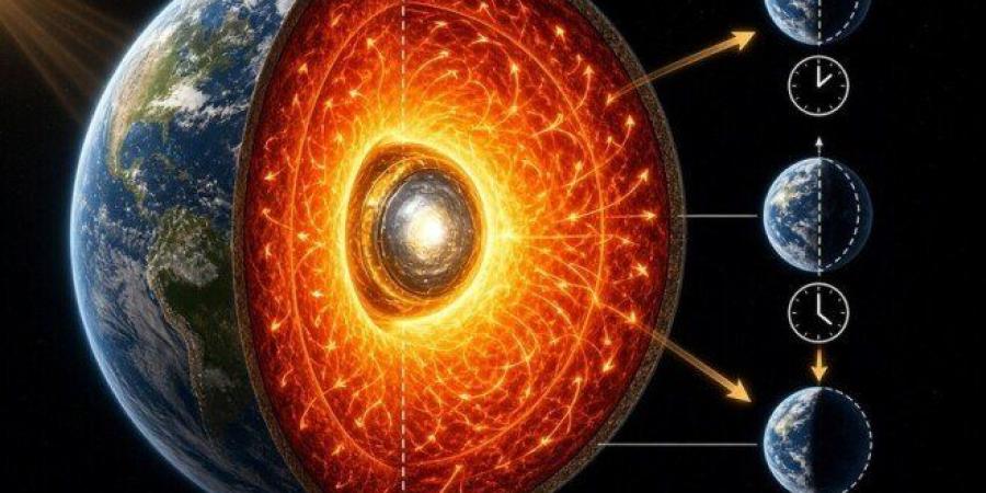 دراسة تكشف دور “عزم الجاذبية” في أعماق الأرض وتأثيره على طول اليوم - تواصل نيوز