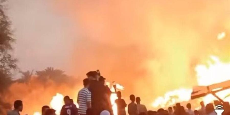 الحماية المدنية تخمد حريقا شب في أرض زراعية بالفيوم - تواصل نيوز