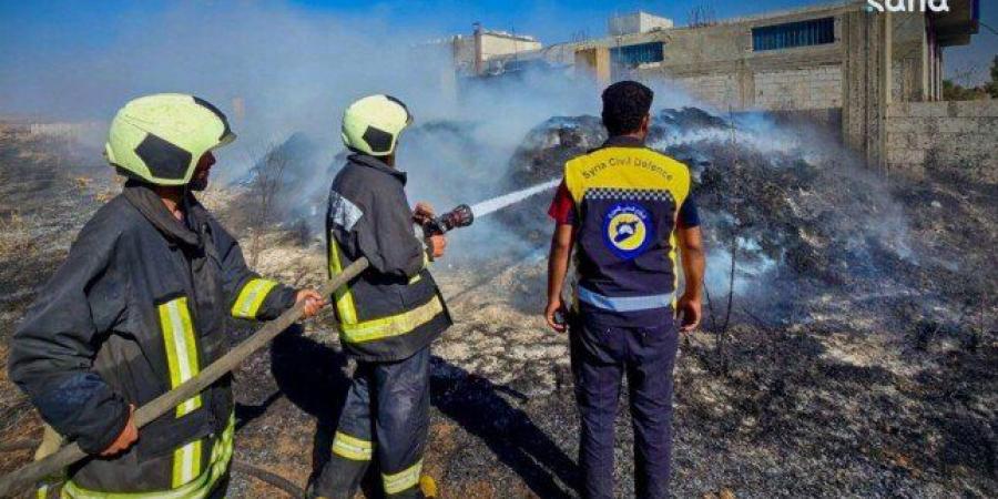 توتر متصاعد في القنيطرة.. قوة اسرائيلية تمنع فرق الدفاع المدني السورى من إخماد حريق - تواصل نيوز