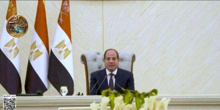 الرئيس السيسي: الدولة لم ترتض الاكتفاء بإدارة المشكلات المتراكمة عبر عقود طويلة دون حلها - تواصل نيوز