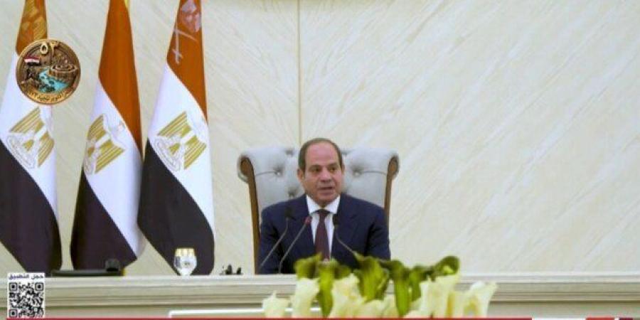 الرئيس السيسي: مصر لن تسمح بأي إجراء يمس أمنها المائي - تواصل نيوز