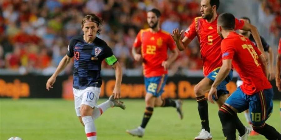 دوري الأمم الأوروبية، الموعد والقناة الناقلة لمباراة إسبانيا ضد كرواتيا - تواصل نيوز