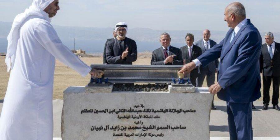 ملك الأردن وولي عهد أبوظبي يشهدان تدشين مشروع قطار العقبة - تواصل نيوز