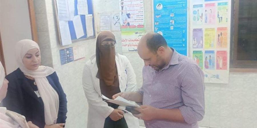 إحالة متغيبين للشئون القانونية خلال جولة على وحدتي أجهور وبلتان بالقليوبية - تواصل نيوز