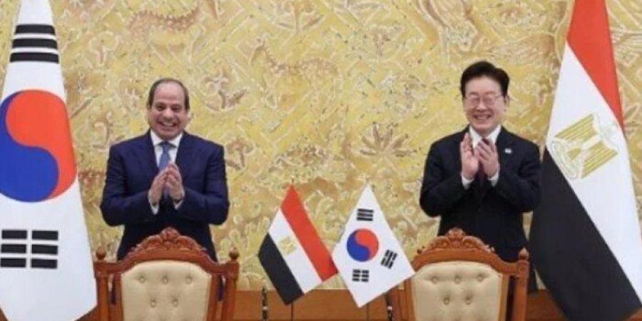 الرئيس السيسي: نتطلع لإنشاء منطقة صناعية كورية في مصر والانطلاق منها لأسواق العالم - تواصل نيوز