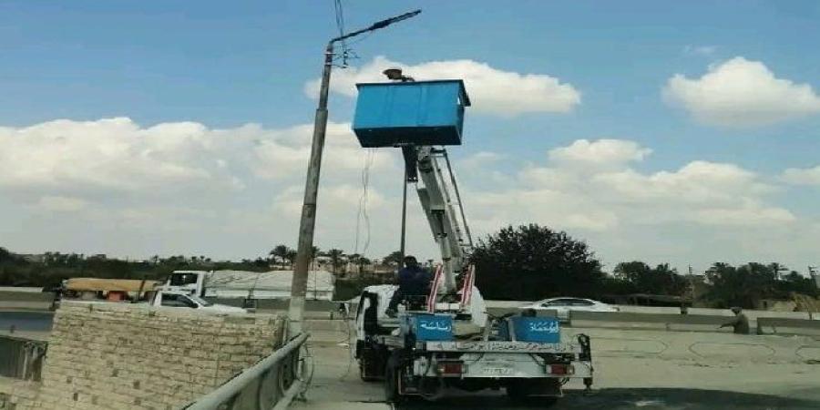 انتهاء صيانة كوبري الشباب بأبوحماد بالشرقية بعد إعادة رصفه ورفع كفاءة الإنارة - تواصل نيوز