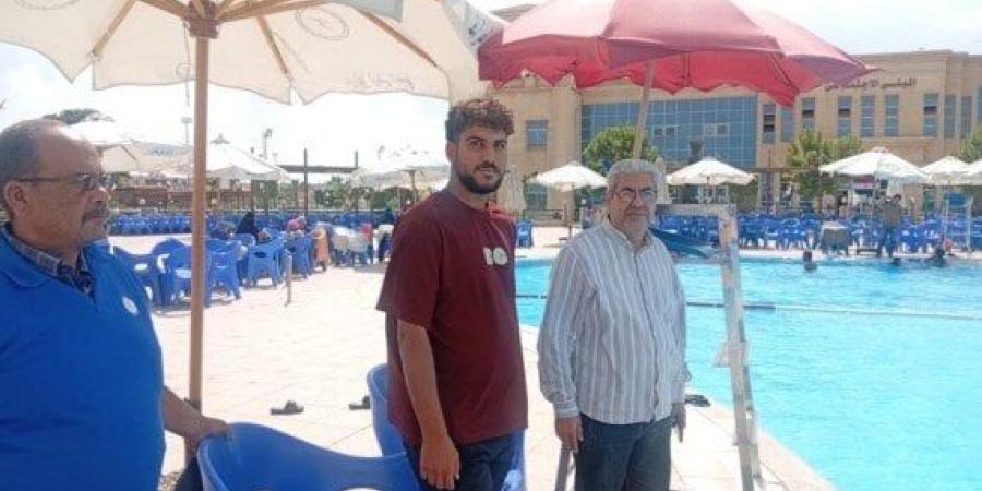 غلق حمام سباحة بمركز شباب كفر بطا بالقليوبية لمخالفة اشتراطات التشغيل - تواصل نيوز