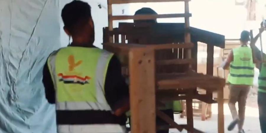اللجنة المصرية تواصل دعم تعليم طلاب غزة بتوفير الأدوات والمستلزمات الدراسية (فيديو) - تواصل نيوز
